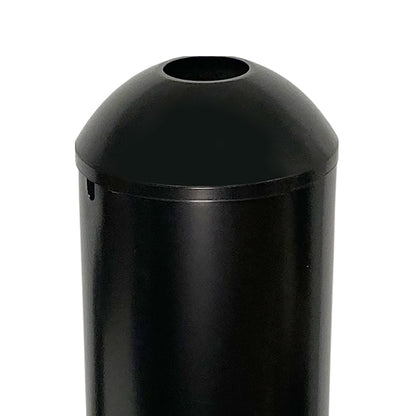 The 'Dead End' Pole Baffle | Erva Domed Top Raccoon & Squirrel Guard, Galvanized Steel
