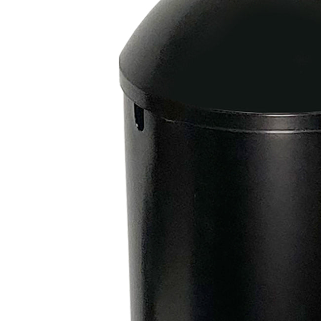 The 'Dead End' Pole Baffle | Erva Domed Top Raccoon & Squirrel Guard, Galvanized Steel
