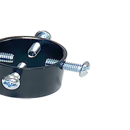 The 'Dead End' Pole Baffle | Erva Domed Top Raccoon & Squirrel Guard, Galvanized Steel