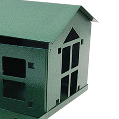 The 'Shell Shack' Squirrel Feeder | Erva Tool & Die USA-Made Steel Squirrel Feeder with Viewing Window
