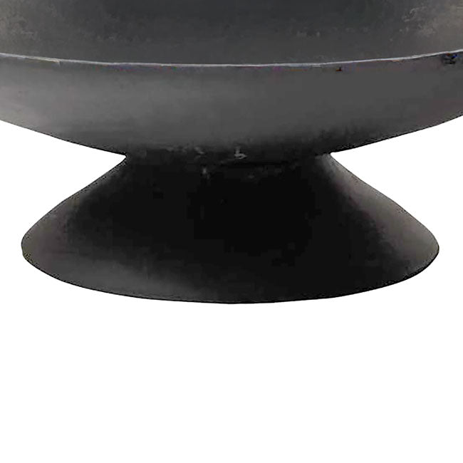 The Crucible & Dragon Fire Set | 23-Inch Cast Iron Fire Pit | Wood Burning Fire Bowl | Esschert Design