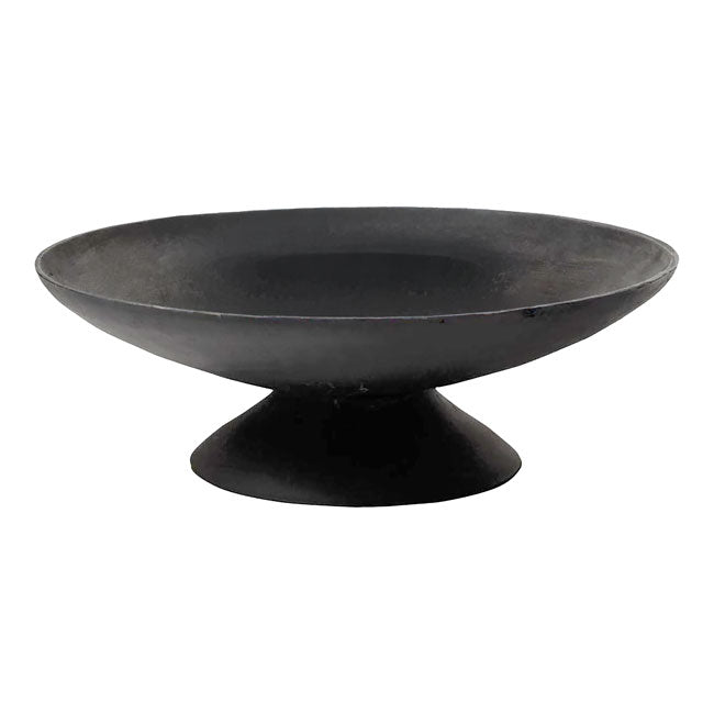 The Crucible & Dragon Fire Set | 23-Inch Cast Iron Fire Pit | Wood Burning Fire Bowl | Esschert Design