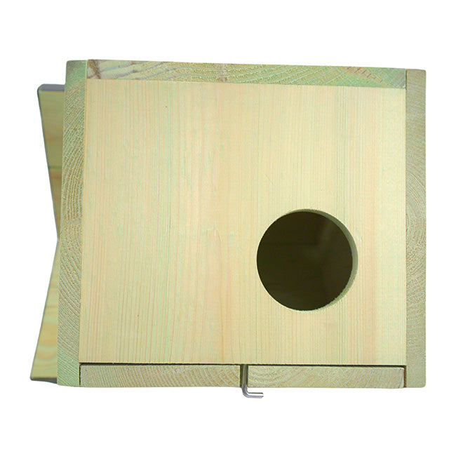 The 'Countryside Bed & Breakfast' Squirrel Habitat Matched Set | Esschert Design Squirrel House, Feeder, Nesting Chips & Premium Seed Blend