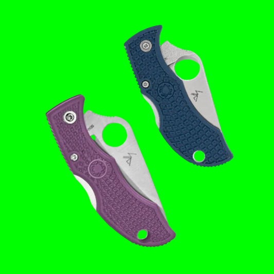 The 'Field Companions' | Spyderco Manbug® CPM SPY27 & Ladybug® 3 VG-10 His & Her Pocket Knife Set