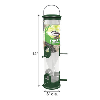 The 'Seed Cyclone' Bird Tube Feeder
