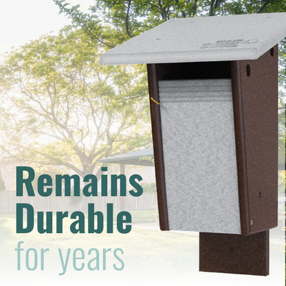 The ‘Bluebird Bunker’ Sparrow-Resistant Nesting Box
