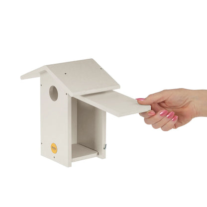 The "Twin-Home" Bluebird House Suite | 2-Pack Recycled Poly Nesting Box | Birds Choice