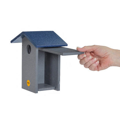 The "Twin-Home" Bluebird House Suite | 2-Pack Recycled Poly Nesting Box | Birds Choice