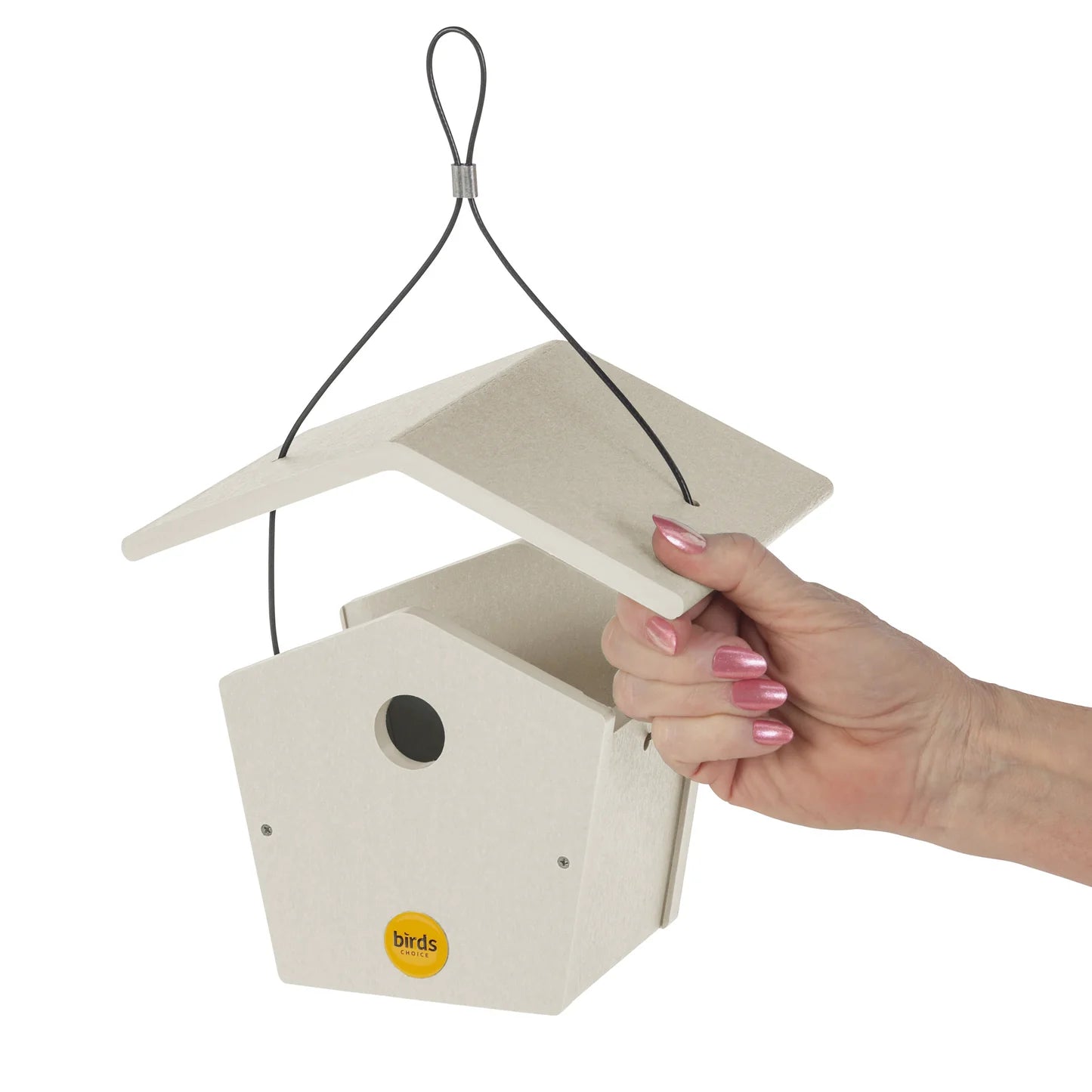 The "Twin-Home" Traditional Wren House | 2-Pack Hanging Chickadee Nesting Box | Birds Choice