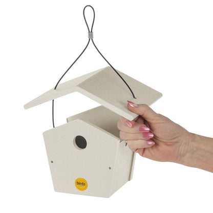 The "Twin-Home" Traditional Wren House | 2-Pack Hanging Chickadee Nesting Box | Birds Choice