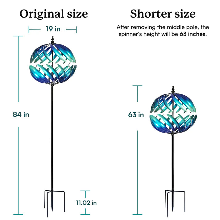 The 'Global Gradient' Kinetic Wind Spinner