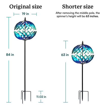 The 'Global Gradient' Kinetic Wind Spinner