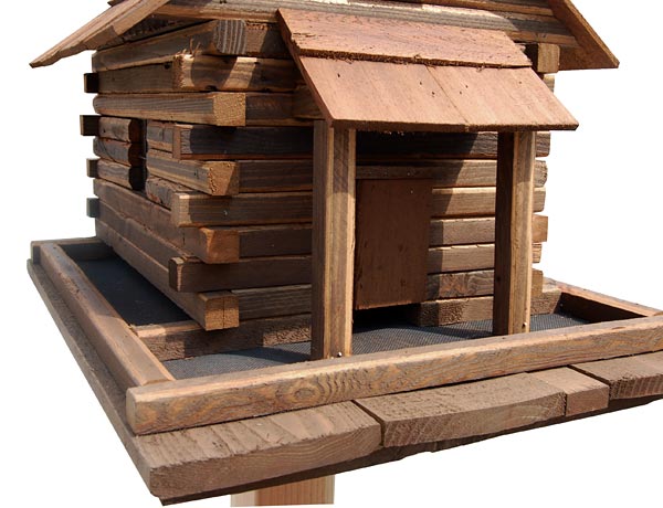 The "Timber Legacy" Estate Birdhouse & Feeder Matched Set