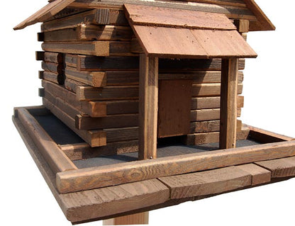 The "Timber Legacy" Estate Birdhouse & Feeder Matched Set
