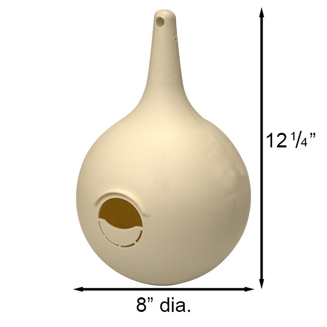 The 'Oct-Estate' Purple Martin Gourd Kit | Prime Retreat 8-Gourd 4-Over-4 Colony System with Decoys