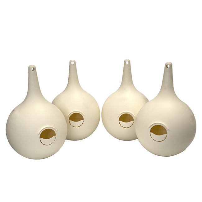 The 'Clutch' Martin Gourds | Wild Bird Lover's Two-Piece Crescent SREH Gourds, 4-Pack