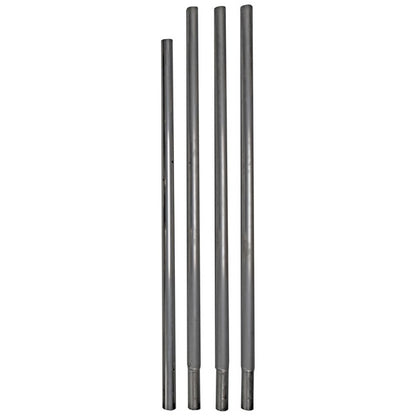 The 'Axis' Purple Martin Gourd Pole | Wild Bird Lover's 4-Over-4 Aluminum 8-Gourd Colony System