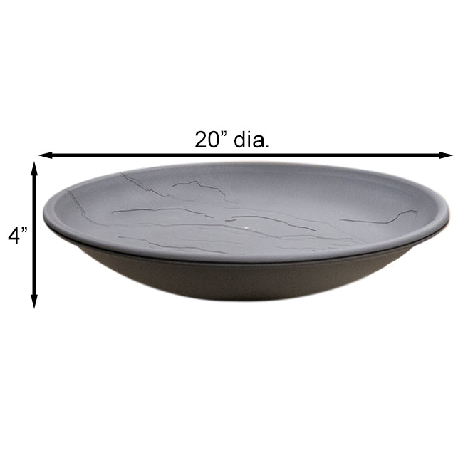 The "Perennial-Heat" Heated Bird Bath | 20-Inch Winter Bird Waterer | Heritage Farms