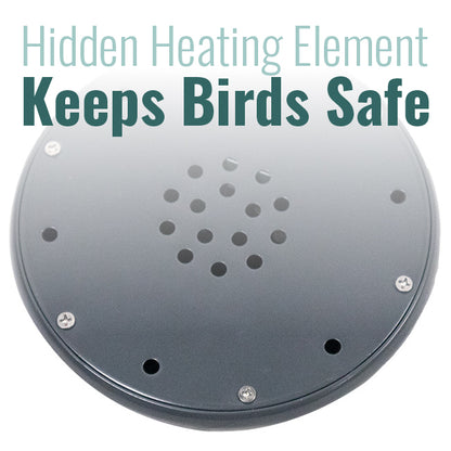 The 'Defrost Disc' Bird Bath De-Icer