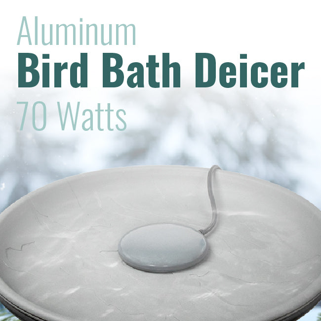The 'Defrost Disc' Bird Bath De-Icer