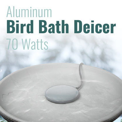The 'Defrost Disc' Bird Bath De-Icer