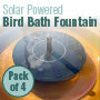 The 'Quad Current' Solar Fountain Collection | Heritage Farms Solar-Powered Bird Bath Fountains — 4-Pack