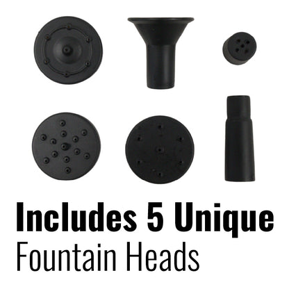 The 'Quad Current' Solar Fountain Collection | Heritage Farms Solar-Powered Bird Bath Fountains — 4-Pack