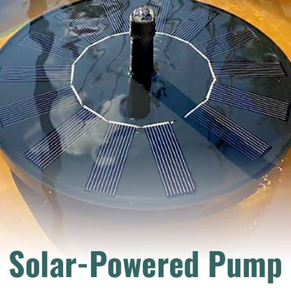 The 'Quad Current' Solar Fountain Collection | Heritage Farms Solar-Powered Bird Bath Fountains — 4-Pack