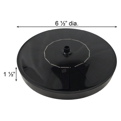 The "Emerald Lagoon" Solar Bird Bath Quad | 4-Station Fountain Grid & Mosquito Control