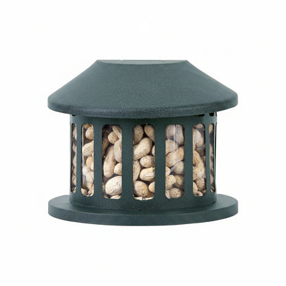 The 'Nut Shack' Squirrel Feeder | Heritage Farms Steel Squirrel Diner II Powder Coated Squirrel Feeder