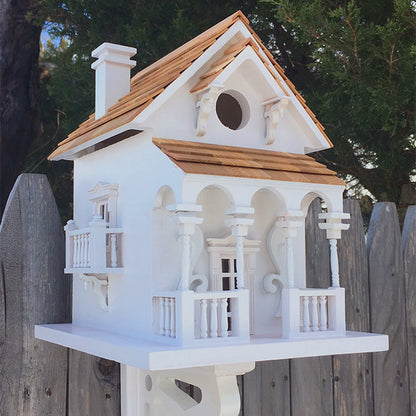The ‘Harborlight Honeymoon’ Cottage Birdhouse