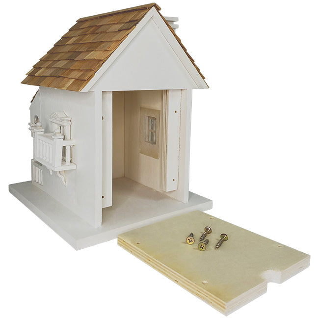 The ‘Harborlight Honeymoon’ Cottage Birdhouse
