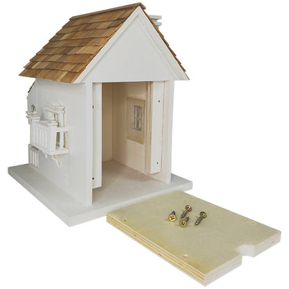 The ‘Harborlight Honeymoon’ Cottage Birdhouse