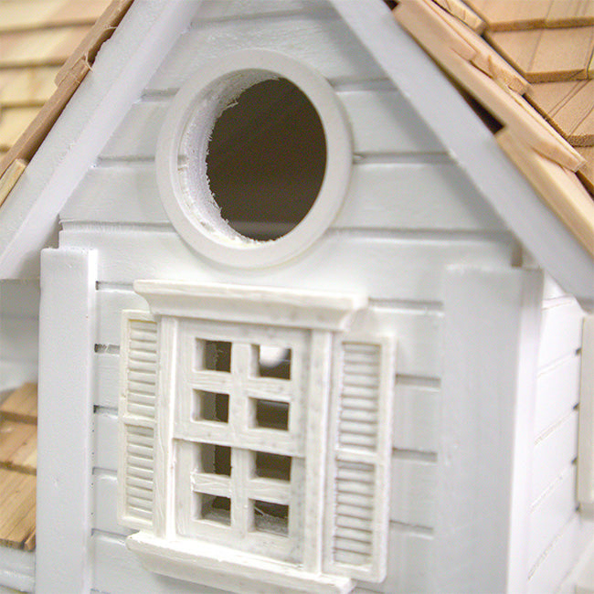 The “Cloud Gate” Cottage Bird House