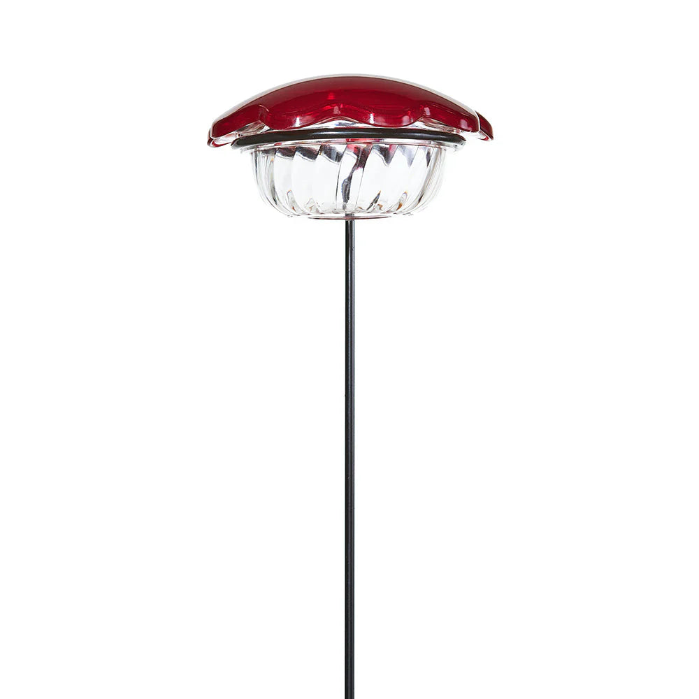 The "Aura-Stake" Decentralized Hummingbird Nectar Feeder Suite | 6-Pack Integrated Garden Stake System | Birds Choice