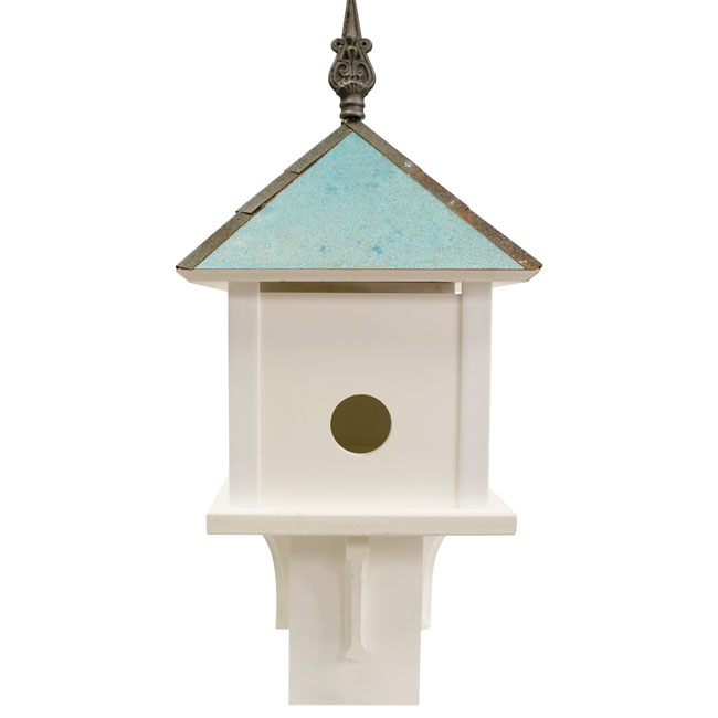 The ‘Villa de Verdigris’ Bluebird House