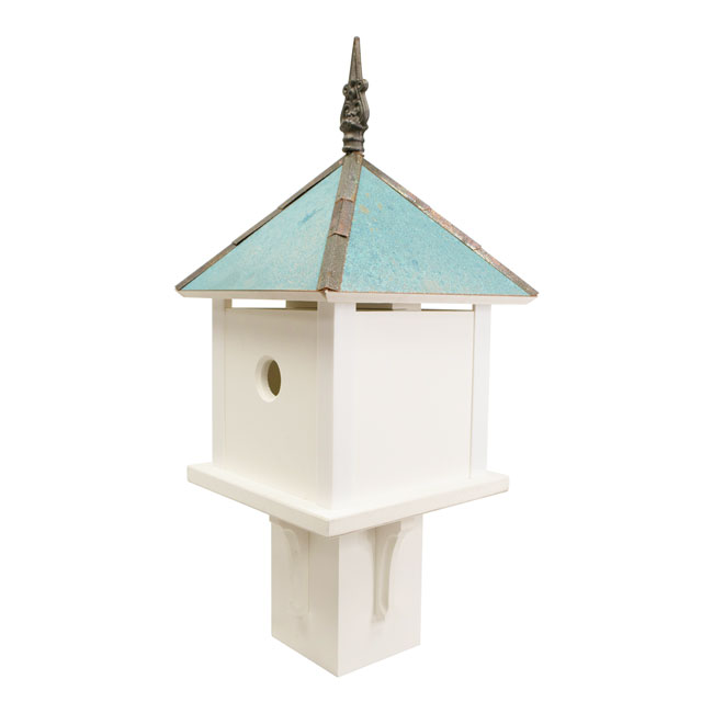 The ‘Villa de Verdigris’ Bluebird House