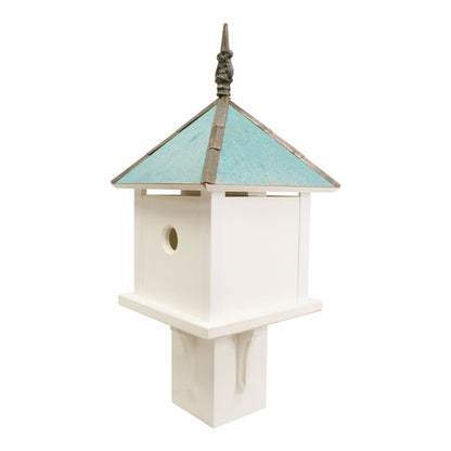 The ‘Villa de Verdigris’ Bluebird House