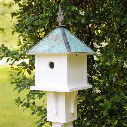 The ‘Villa de Verdigris’ Bluebird House