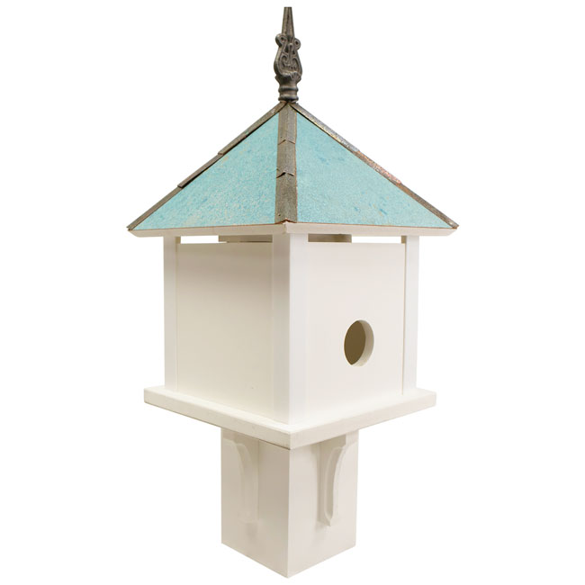 The ‘Villa de Verdigris’ Bluebird House