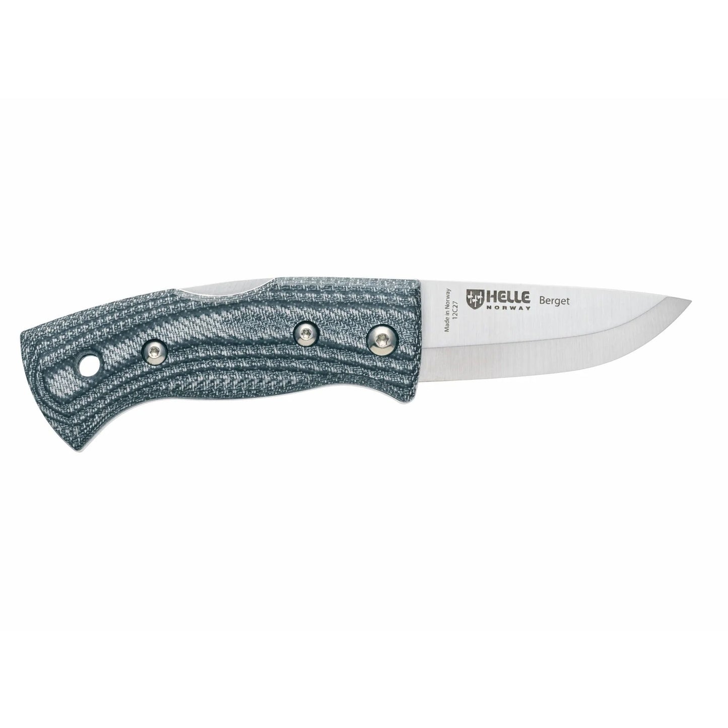Helle Berget Micarta Lock-Back Folding Knife