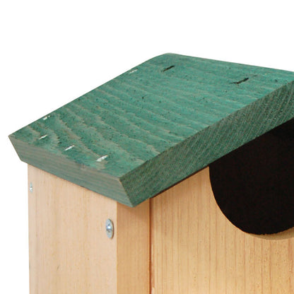 The 'Ladder Loft' Screech Owl & Kestrel House | Looker Products Cedar Owl Nesting Box