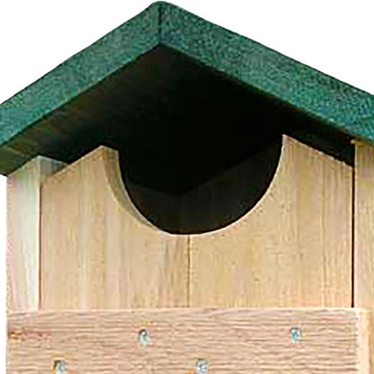 The 'Ladder Loft' Screech Owl & Kestrel House | Looker Products Cedar Owl Nesting Box