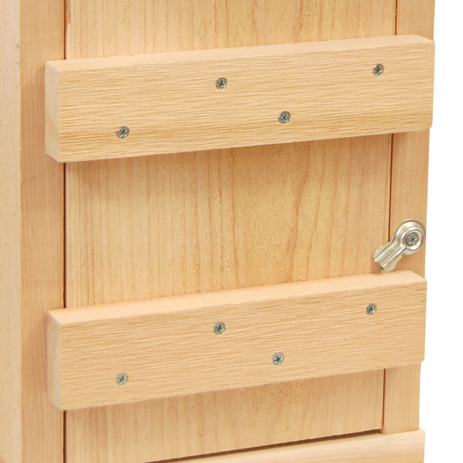 The 'Ladder Loft' Screech Owl & Kestrel House | Looker Products Cedar Owl Nesting Box