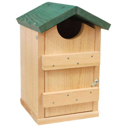 The 'Ladder Loft' Screech Owl & Kestrel House | Looker Products Cedar Owl Nesting Box