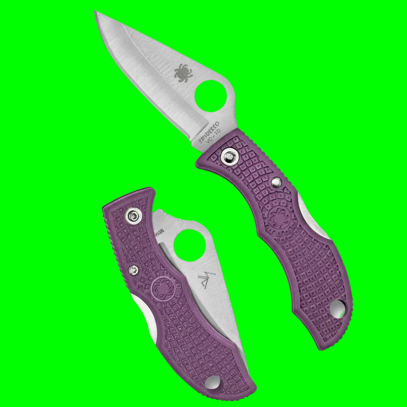Spyderco Ladybug® 3 FRN Folding Knife | LPRP3 | VG-10 | Purple FRN | Pocket Field Instrument