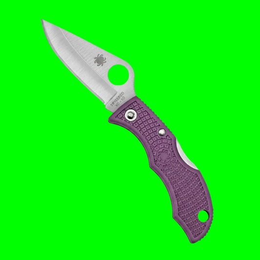 Spyderco Ladybug® 3 FRN Folding Knife | LPRP3 | VG-10 | Purple FRN | Pocket Field Instrument