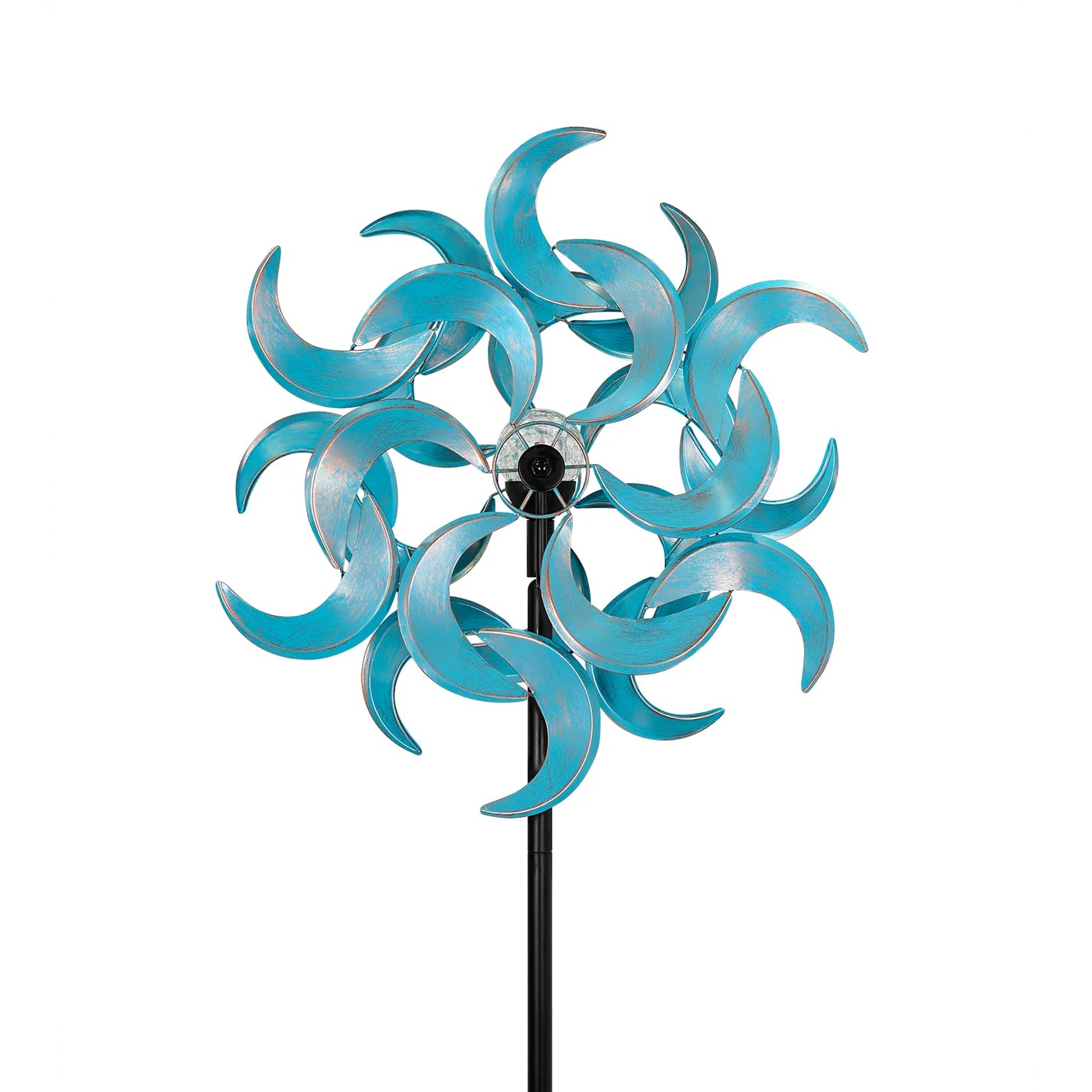 The 'Once in a Blue Moon' Solar Kinetic Wind Spinner