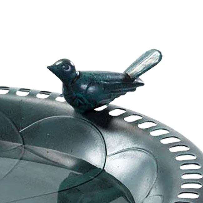 The "Emerald Lagoon" Bird Bath | High-Utility Standing Bird Waterer | Nestera