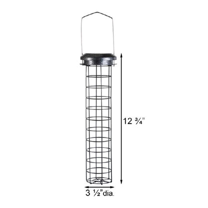 The 'Silver Supper Grande' Curated Tube Bird Feeder Set
